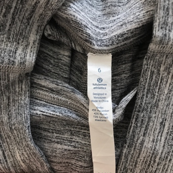 Lululemon High Rise Wunder Under 26” Gray Leggings - Picture 5 of 5